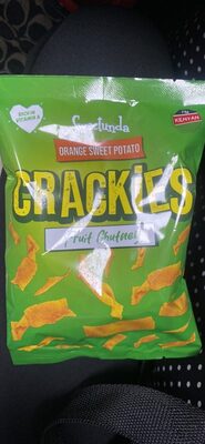 Orange Sweet Potato Crackies Fruit Chutney