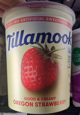 Oregon Strawberry Yogurt