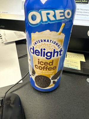 Oreo iced cofee