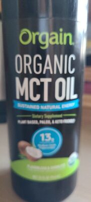 Orgain organic MCT Oil