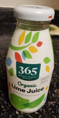 Organic 100% Juice, Lime
