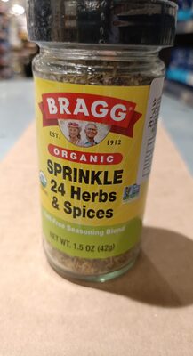 Organic 24 herbs & spices seasoning