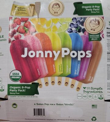 organic 8-pop party pack