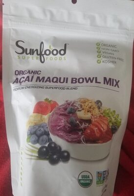 Organic Acai Maqui Bowl Mix