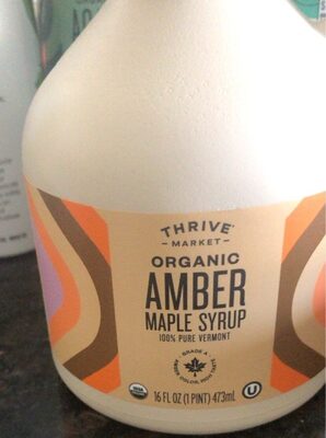 Organic Amber Maple Syrup