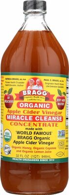 Organic Apple Cider Vinegar Enhanced - Honey Cayenne