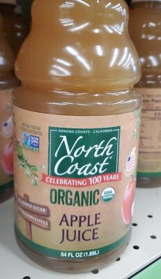Organic apple juice