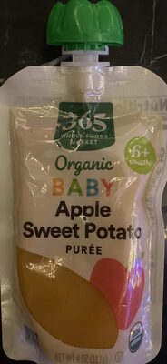 Organic Baby Apple Sweet Potato Purée