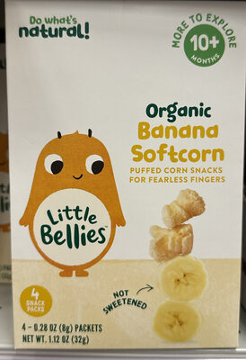 Organic Banana Softcorn