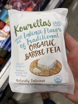 Organic Barrel Feta