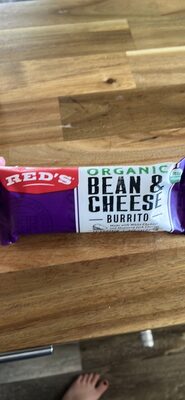 Organic Bean & Cheese Burrito