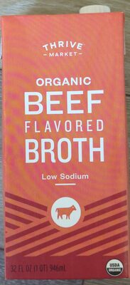 Organic Beef Flavored Broth