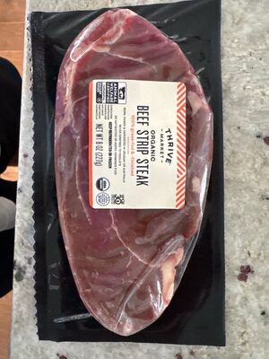 Organic Beef Strip Steak