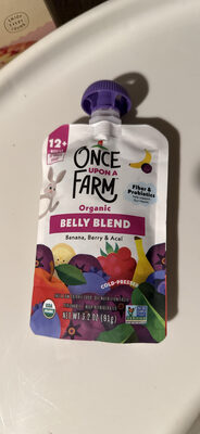 Organic Belly Blend Banana, Berry & Acaí