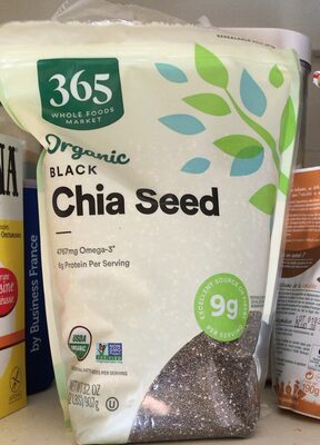 Organic black chia seed
