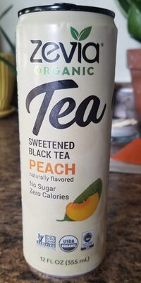 Organic Black Tea Peach