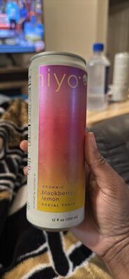 Organic Blackberry Lemon Social Tonic