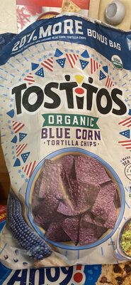 Organic Blue Corn Tortilla Chips