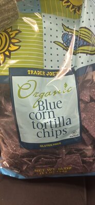 Organic Blue corn tortilla chips