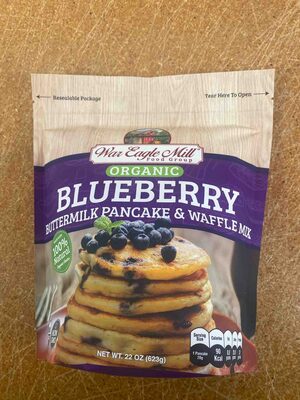 Organic Blueberry Buttermilk Pancake & Waffle Mix