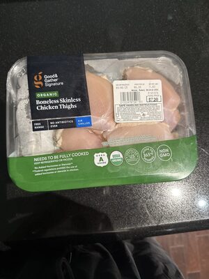 Organic Boneless Skinless Chicken Thighs