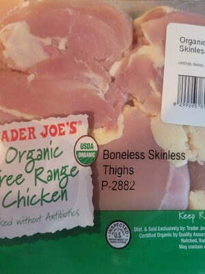 Organic Boneless Skinless Thighs