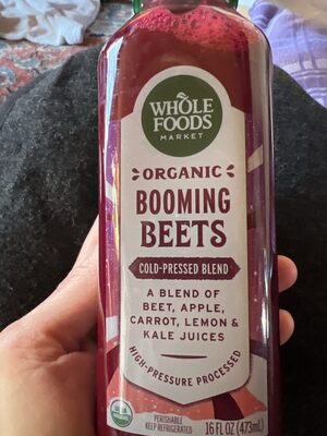 Organic Booming Beets 16 Fl Oz