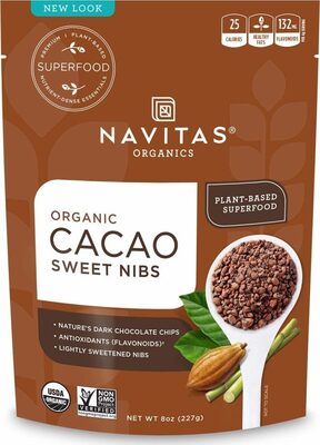 Organic Cacao Sweet Nibs