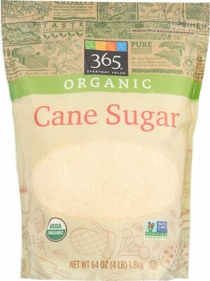 Organic cane sugar