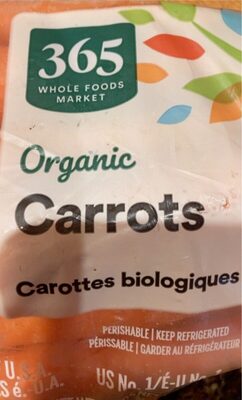 Organic carrots