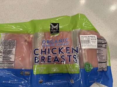 Organic chicken breast