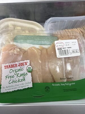 Organic Chicken Breast Tenders