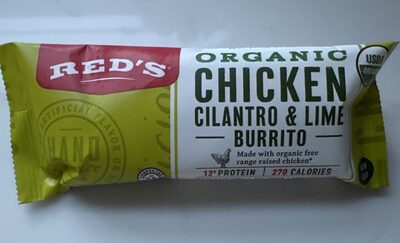 Organic Chicken Cilantro & Lime Burrito
