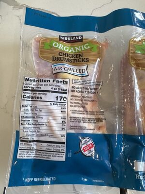 Organic Chicken Drumsticks