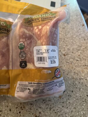 Organic Chicken Thighs