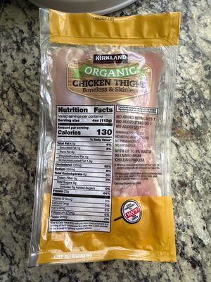 ORGANIC Chicken thighs