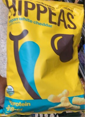 Organic Chickpea Puffs-Yellow Pea, Vegan White Cheddar