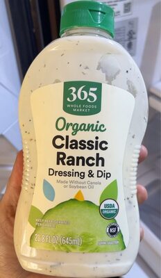Organic Classic Ranch Dressing & Dip