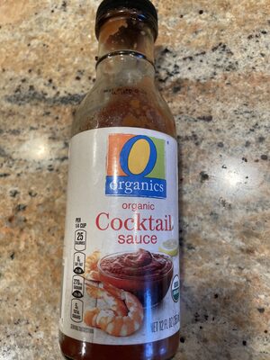 Organic cocktail sauce