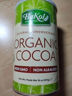 organic cocoa