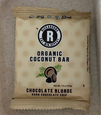 Organic coconut bar