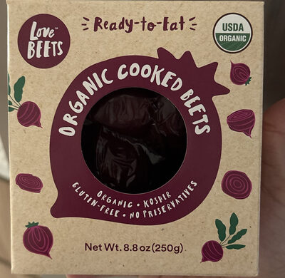 Organic Cooked Beets