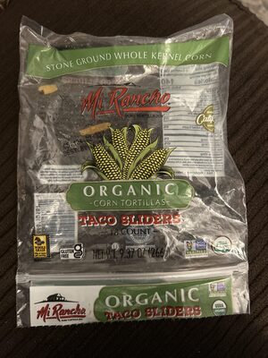 Organic Corn Tortillas Taco Sliders