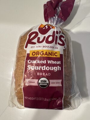 Organic Cracked Wheat Sourdough Bread