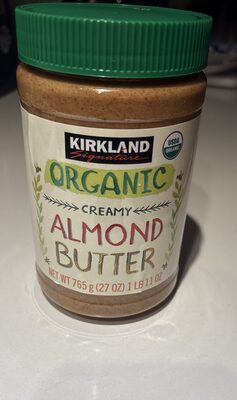 Organic Creamy Almond Butter