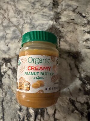 Organic Creamy Peanut Butter