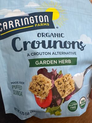 Organic crounons