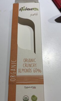 Organic crunchy almonds