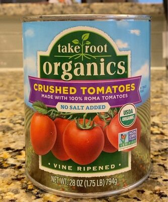 Organic Crushed Tomato, No Salt Added