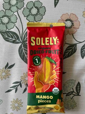 Organic Dried Fruit Mango Pieces